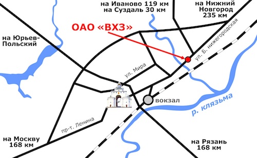 Схема проезда